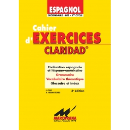 Claridad - Excercices 3ème édition