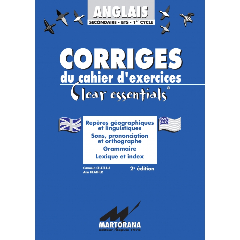 Clear Essentials - Corrigés - Apprentissage de l'anglais